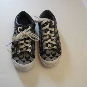 Black Womens Coach sneakers